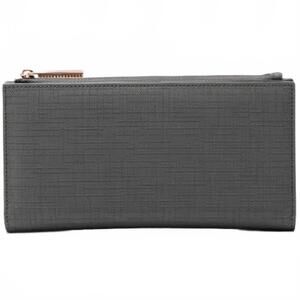 Dagne Dover Slim Wallet Graphite NEW